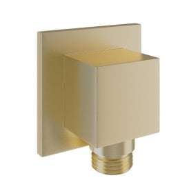 Eastbrook Square Outlet Elbow Brushed Brass   60.1071