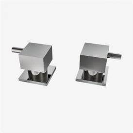 Eastbrook Square Side Valve Handle Chrome   68.0042