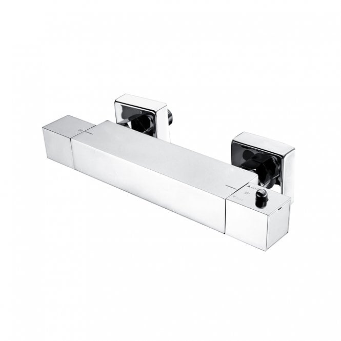 Eastbrook  Square Thermostatic Bar Valve Chrome   93.0026