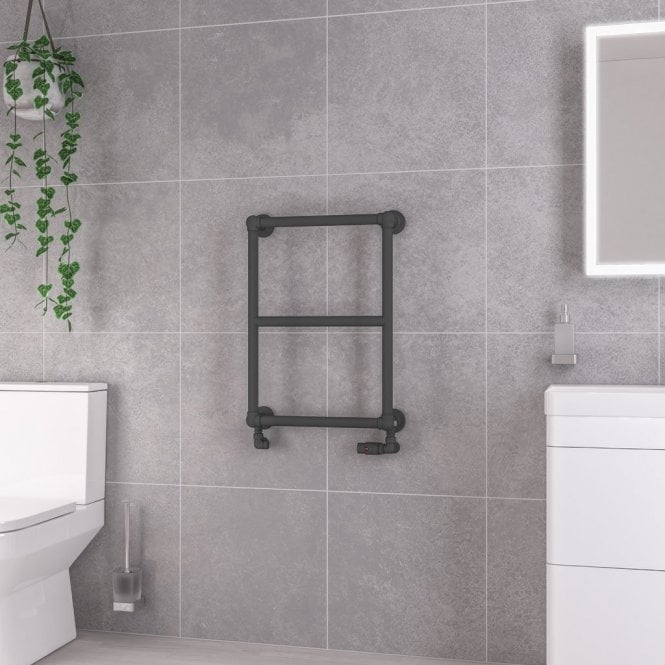 Eastbrook  Stour 690mm x 500mm Matt Anthracite   41.0437