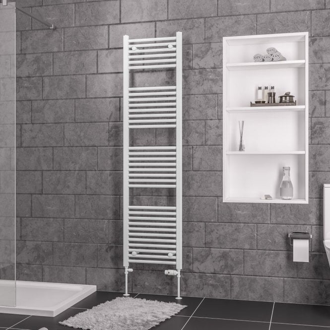 Eastbrook  Straight Biava Multirail 1720mm x 450mm White   41.0285