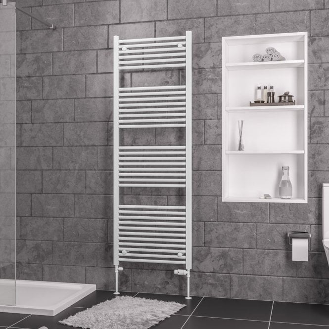 Eastbrook  Straight Biava Multirail 1720mm x 600mm White   41.0286