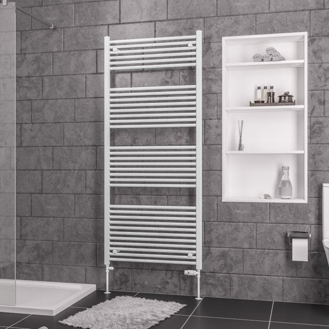 Eastbrook  Straight Biava Multirail 1720mm x 750mm White   41.0287