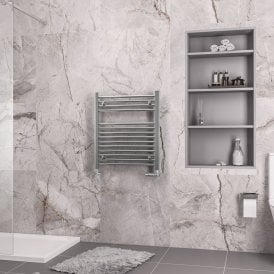 Eastbrook Straight Biava Multirail 688mm x 600mm Chrome   41.0270
