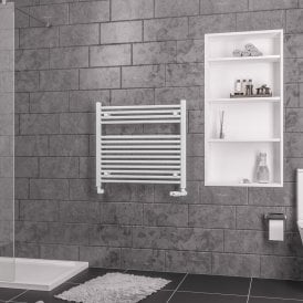 Eastbrook Straight Biava Multirail 688mm x 750mm White   41.0281