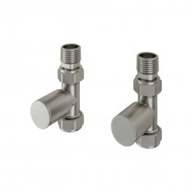Eastbrook Straight Radiator Valves (pair)   12.016
