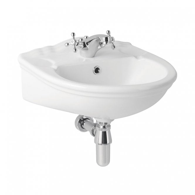 Eastbrook  Tamarind Basin 465mm 1 Tap Hole White   26.0022