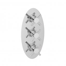 Eastbrook Temp Cross Handles Each Chrome   68.0026