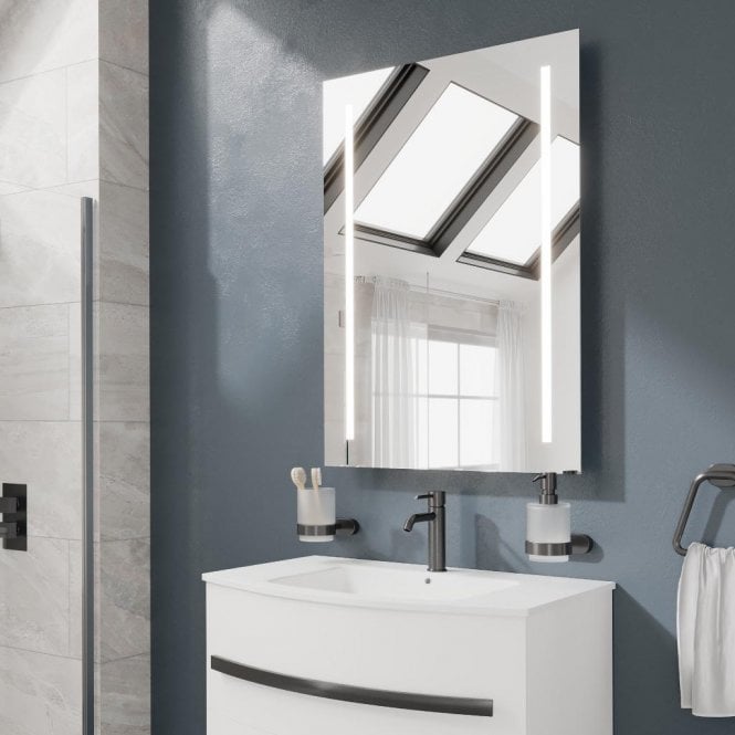 Eastbrook  Terrizzo 500mm x 700mm Battery Mirror 40.1101