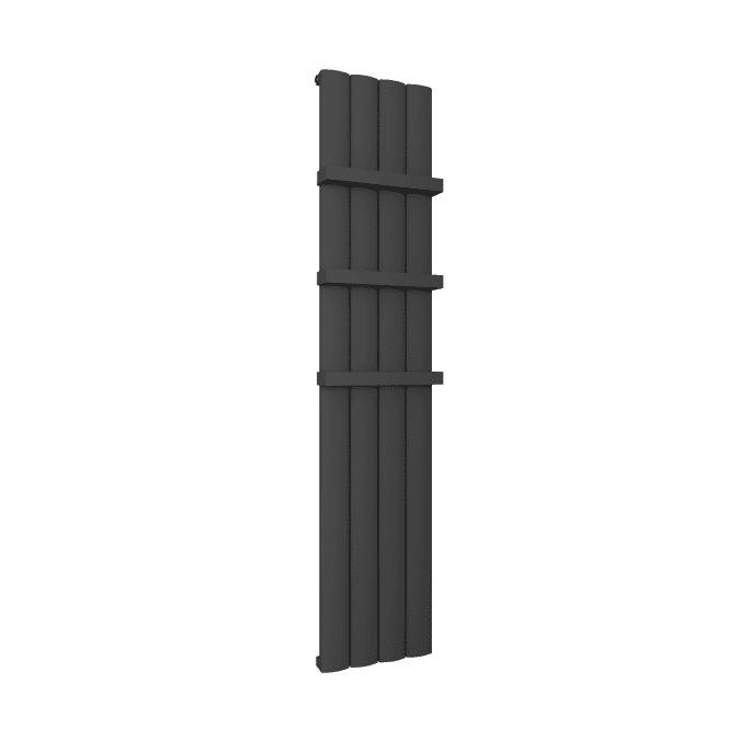 Eastbrook  Tordino 1800mm x 280mm Aluminium Radiator Matt Anthracite   89.1223