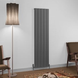 Eastbrook Tordino 1800mm x 470mm Aluminium Radiator Matt Anthracite   89.1225