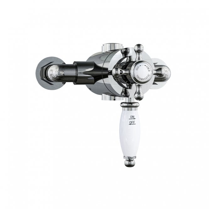 Eastbrook  Traditional Dual Exposed Thermostatic Shower Valve With Ball Handles   68.0049