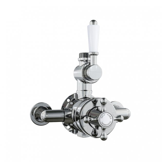 Eastbrook  Traditional Twin Exposed Thermostatic Shower Valve With Ball Handles   68.0047