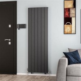 Eastbrook Trent 1800mm x 565mm Aluminium Radiator Matt Anthracite   41.0482