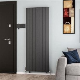 Eastbrook Trent 1800mm x 660mm Aluminium Radiator Matt Anthracite   41.0483