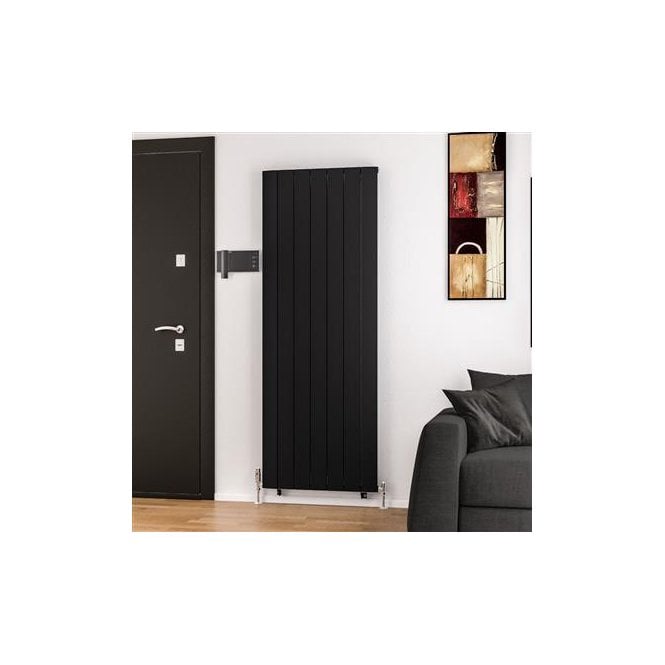 Eastbrook  Trent 1800mm x 660mm Aluminium Radiator Matt Black   41.0488