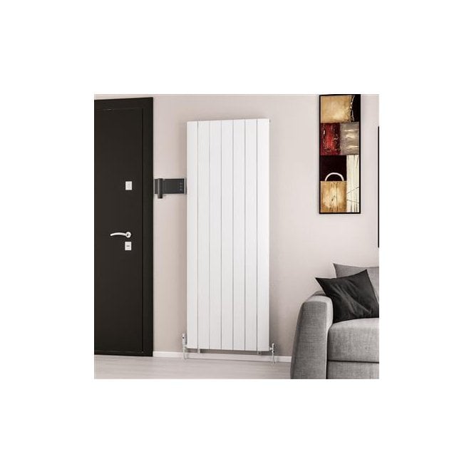 Eastbrook  Trent 1800mm x 660mm Aluminium Radiator Matt White   41.0478