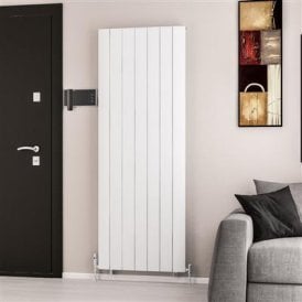 Eastbrook Trent 1800mm x 660mm Aluminium Radiator Matt White   41.0478