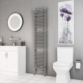 Eastbrook Tube On Tube 1800mm x 400mm Chrome   41.0165