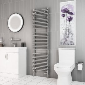 Eastbrook Tube On Tube 1800mm x 500mm Chrome   41.0168
