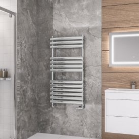 Eastbrook Tunstall 1200mm x 600mm Towel Rail Chrome   89.0048