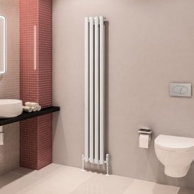 Eastbrook Tunstall 1800mm x 280mm Radiator Matt White   89.0001