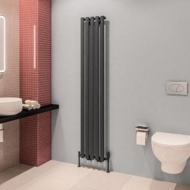 Eastbrook Tunstall 1800mm x 350 Radiator Matt Anthracite   89.1621