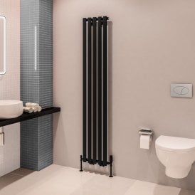 Eastbrook Tunstall 1800mm x 350 Radiator Matt Black   89.1622