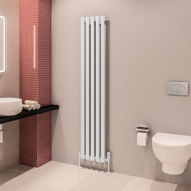Eastbrook  Tunstall 1800mm x 350 Radiator Matt White   89.1620