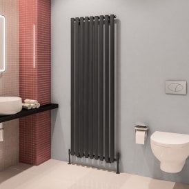 Eastbrook Tunstall 1800mm x 630mm Radiator Matt Anthracite   89.0010