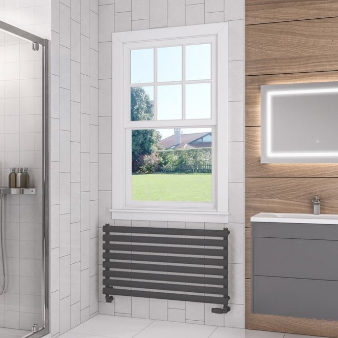 Eastbrook  Tunstall 560mm x 1000mm Radiator Matt Anthracite   89.0026
