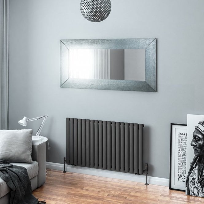 Eastbrook  Tunstall 600mm x 1061mm Radiator Matt Anthracite   89.1639