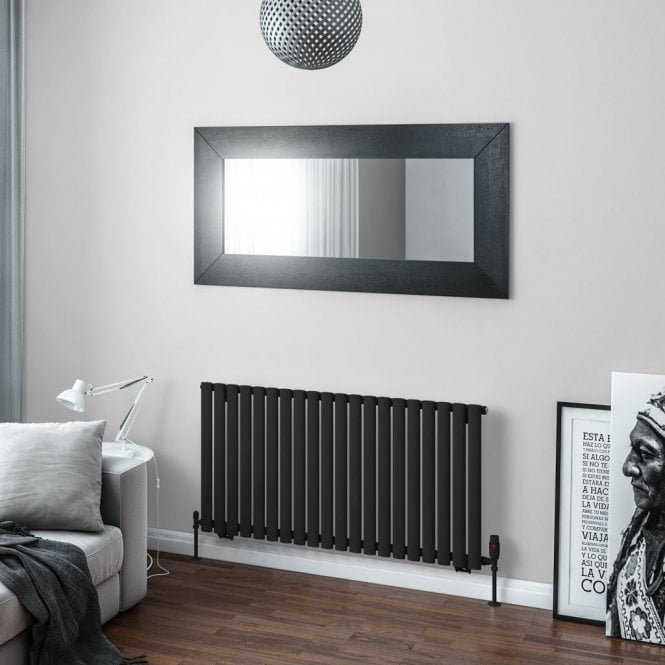 Eastbrook  Tunstall 600mm x 1179mm Radiator Matt Black   89.0024