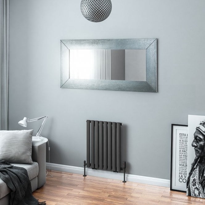 Eastbrook  Tunstall 600mm x 471mm Radiator Matt Anthracite   89.1633