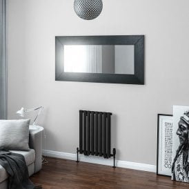 Eastbrook Tunstall 600mm x 471mm Radiator Matt Black   89.1634