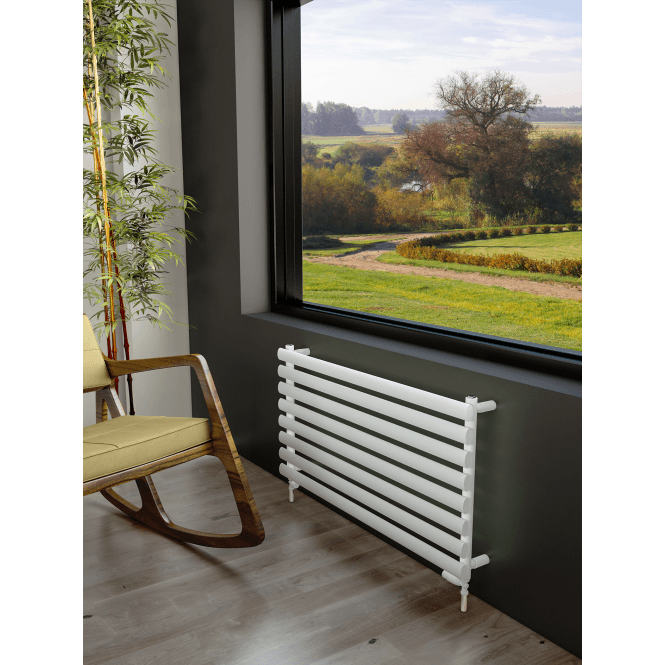 Eastbrook  Tunstall 600mm x 589mm Radiator Matt White   89.0013