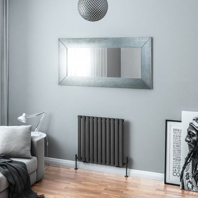 Eastbrook  Tunstall 600mm x 648mm Radiator Matt Anthracite   89.1636