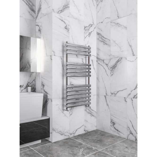 Eastbrook  Tunstall 800mm x 500mm Towel Rail Chrome   89.0032