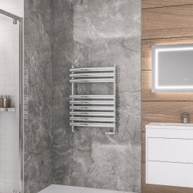 Eastbrook Tunstall 800mm x 600mm Towel Rail Chrome   89.0044