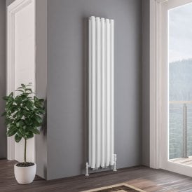 Eastbrook Tunstall Double 1800mm x 350 Radiator Matt White   81.0190
