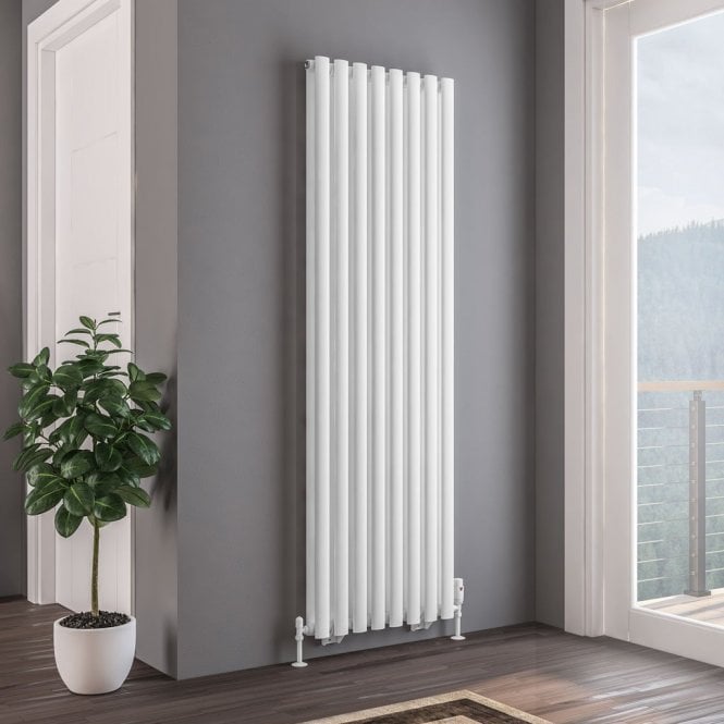 Eastbrook  Tunstall Double 1800mm x 560mm Radiator Matt White   81.0196