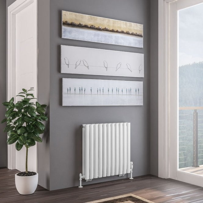Eastbrook  Tunstall Double 600mm x 648 Radiator Matt White   81.0202
