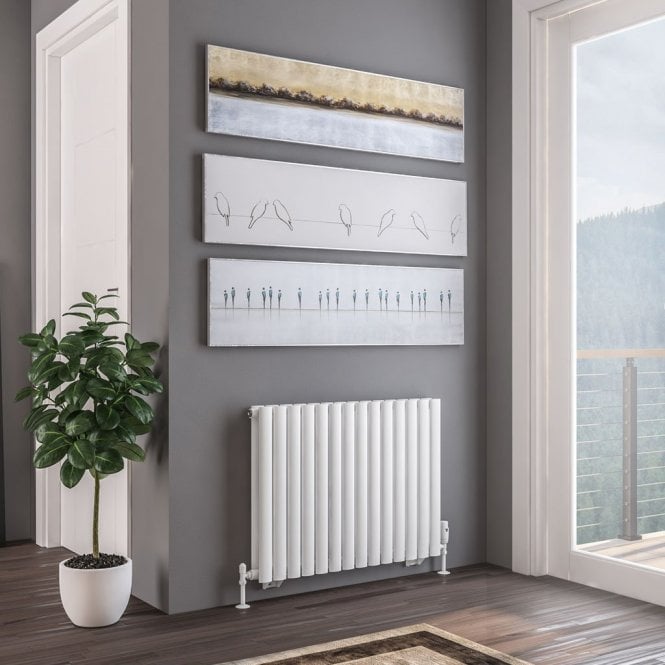 Eastbrook  Tunstall Double 600mm x 825mm Radiator Matt White   81.0137