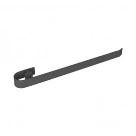 Eastbrook Tunstall H Towel Hanger 589mm Matt Anthracite   101.0045