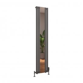 Eastbrook Tunstall Mirror 1800mm x 380mm Radiator Matt Anthracite   81.0168