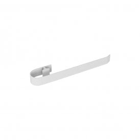 Eastbrook Tunstall V Towel Hanger 420mm Matt White   101.0032