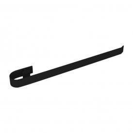 Eastbrook Tunstall V Towel Hanger 630mm Matt Black   101.0038