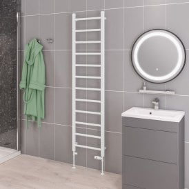Eastbrook Tuscan Multirail 1750mm x 450mm White   41.0318