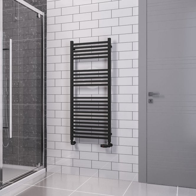 Eastbrook  Tuscan Square Multirail 1200mm x 500mm Matt Black   89.1661