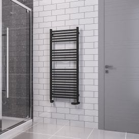 Eastbrook Tuscan Square Multirail 1200mm x 500mm Matt Black   89.1661